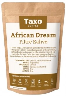 Taxo Coffee African Dream Filtre Kahve 200 gr Kahve kullananlar yorumlar